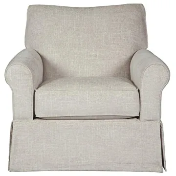 Comfortable Searcy Upholstered Swivel Glider Chair Gray