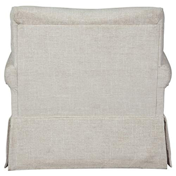 Comfortable Searcy Upholstered Swivel Glider Chair Gray