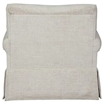 Comfortable Searcy Upholstered Swivel Glider Chair Gray