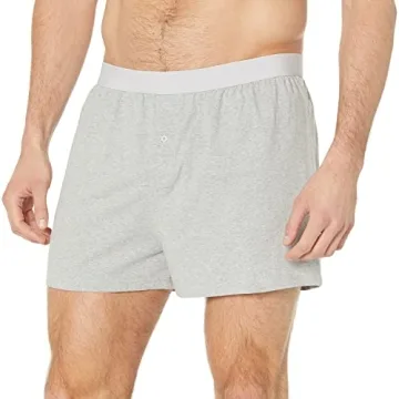 Comfortable Cotton Jersey Men's Boxers - Amazon Essentials