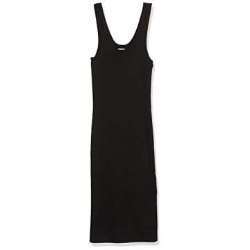 The Drop Women's Rib Midi Dress for Stylish Comfort