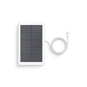 Ring Small Solar Panel, 1.9W for Outdoor Cam (Stick Up Cam), Stick Up Cam Pro, Spotlight Cam Plus, Spotlight Cam Pro - White