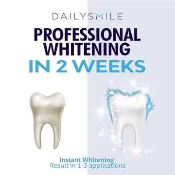 Revolutionary Teeth Whitening Kit for Sensitive Teeth - Instant Results to Help Remove Stubborn Stains, Hands-Free Waterproof Teeth Whitening Light & 4 Teeth Whitening Pens, Dentist Recommended, Vegan