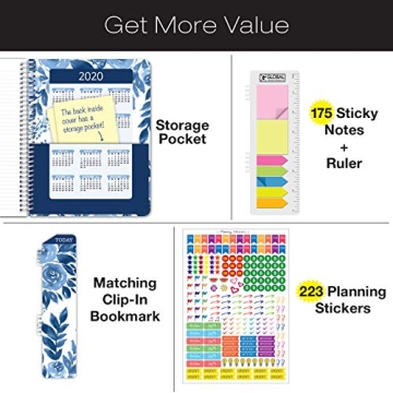 Stylish HARDCOVER Academic Planner for 2019-2020