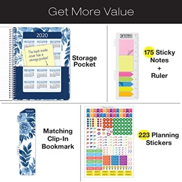 Stylish HARDCOVER Academic Planner for 2019-2020