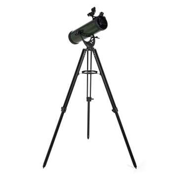 Celestron ExploraScope 114AZ Refractor Telescope for Stargazing Enthusiasts
