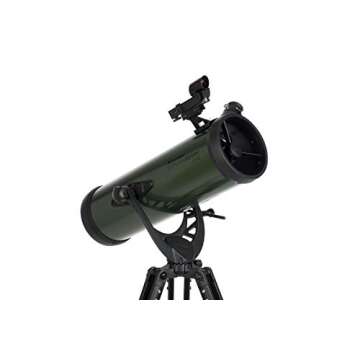 Celestron ExploraScope 114AZ Refractor Telescope for Easy Viewing