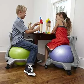Gaiam Kids Balance Ball Chair for Active Learning