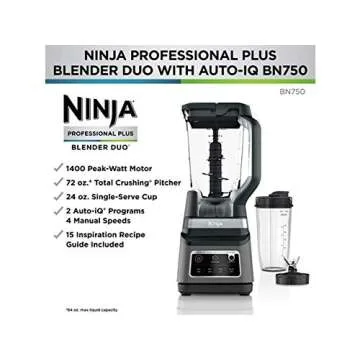 Ninja BN750 Duo Plus Blender (Renewed)