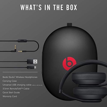Beats Studio3 Wireless Headphones - Renewed