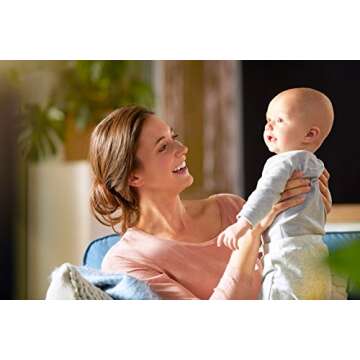 Philips AVENT Anti-colic Baby Bottle with AirFree Vent, 4 Oz, Pack of 4