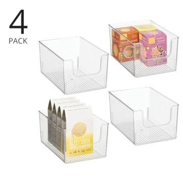 Organize Your Kitchen with mDesign Plastic Storage Bins