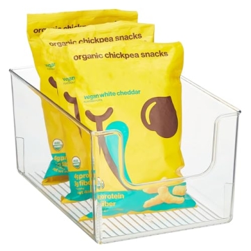 Organize Your Kitchen with mDesign Plastic Storage Bins