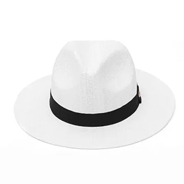 Stylish GEMVIE Straw Sun Hat for Sun Protection