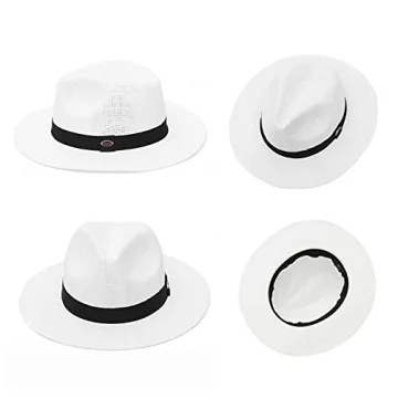 Stylish GEMVIE Straw Sun Hat for Sun Protection