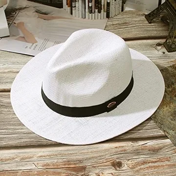 Stylish GEMVIE Straw Sun Hat for Sun Protection