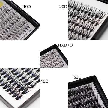 Vayator Mink Eyelashes Extensions - Natural Volume Faux Lashes