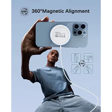 15W Magnetic Wireless Charger for iPhone & AirPods