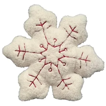 Soft Winter Snowflake Pillows for Cozy Christmas Decor