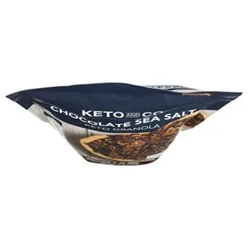 Keto Chocolate Sea Salt Granola Low Carb Diabetic Friendly