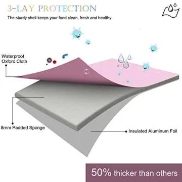 Amersun Kids Insulated Lunch Box - Stylish & Functional