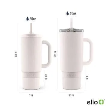 Ello Port 30oz Vacuum Insulated Tumbler for Travel