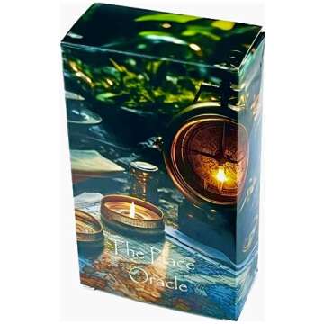 Trikendou The Place Oracle Cards Deck - Tarot Cards for Destination, Beginner Oracle Deck, Foiled Oracle Cards with Meaning on Them -78 Location Cards