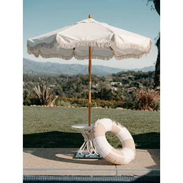 Classic Vintage Pool Float for Stylish Summer Relaxation