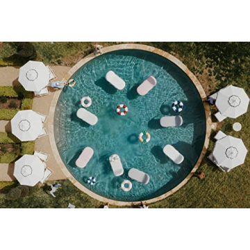 Classic Vintage Pool Float for Stylish Summer Relaxation
