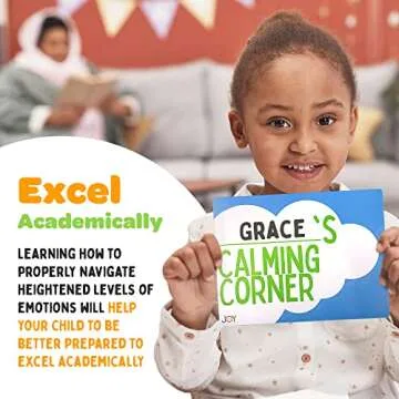 Gifts Of Joy - PreK to 5th Calm Corner Kit Visuals, Dry Erase Board, Feelings Poster, Breathing Guide, Calm Down Corner Supplies Poster Kit, Cool Down Corner for Classroom & Home