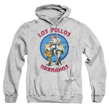 Popfunk Breaking Bad Los Pollos Pullover Hoodie Sweatshirt (Medium)