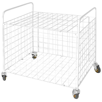 MyGift Professional Gym Sports Ball Storage Cart for Easy Transport
