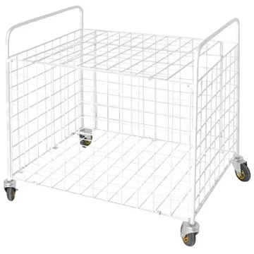 MyGift Professional Gym Sports Ball Storage Cart for Easy Transport