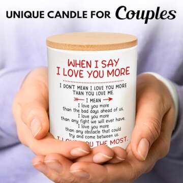 Valentines Day Gifts for Him, Her - Anniversary Couple, Valentines Gifts, Romantic Gifts for Husband...