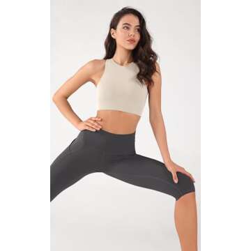 Comfortable ODODOS Racerback Tank Bra for Women