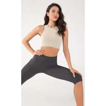 Comfortable ODODOS Racerback Tank Bra for Women