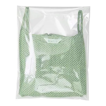 Wowfit 100 Clear Cellophane Resealable Bags for Every Use