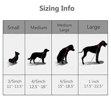 Fourhorse Stainless Steel Chain Martingale Collar,Training Dog Collar for Small Medium Large Pets (Medium, Blue Grid)