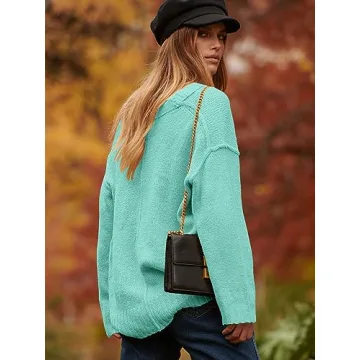 Stylish ANRABESS Women's Oversized Slouchy Pullover