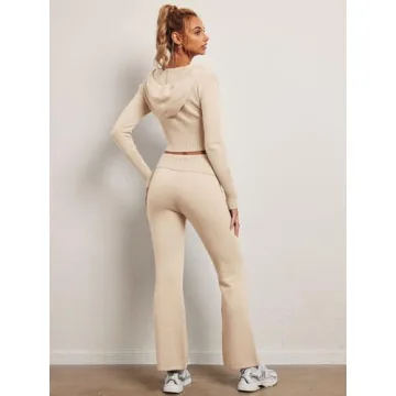 LILLUSORY 2 Two Piece Sweatsuit Cozy Winter Wear