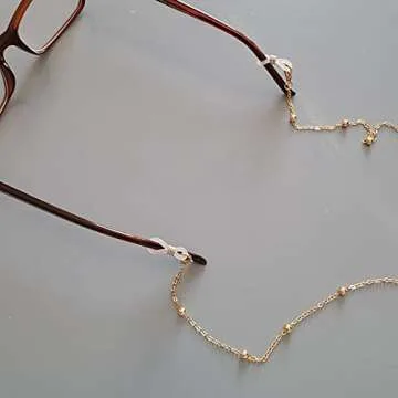 DayOfShe 18K Gold Plated Mask Chain Lanyards for All Ages