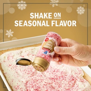 McCormick Candy Cane Finishing Sugar for Holiday Treats