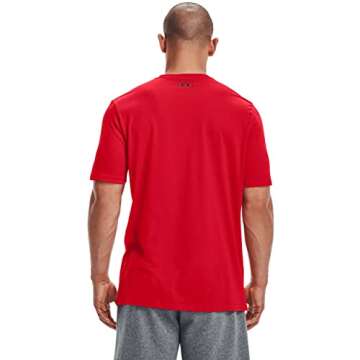 Under Armour Men's UA Sportstyle Left Chest Short Sleeve Shirt XL Red
