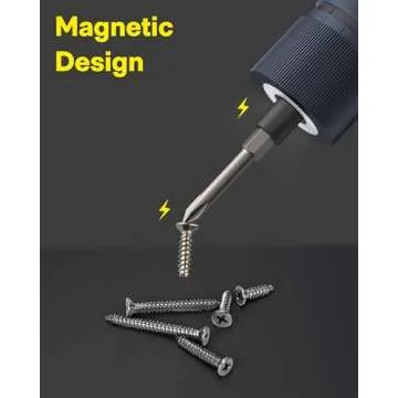 HOTO Electric Screwdriver Kit,25-Piece Upgraded Bit Set,3.6V Cordless Screwdriver Rechargeable,Magnetic Case Lid,3 Torque Settings,1500mAh Battery,LED Light for Furniture/Electrical Repairs