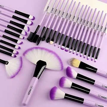 VANDER 32pcs Makeup Brush Set for Flawless Application