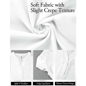 Elegant Blooming Jelly Women's Dressy Casual Tops