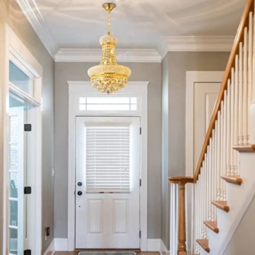 Elegant BEIRIO 8-Lights Crystal Chandelier for Home