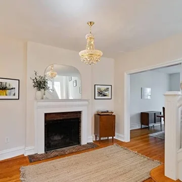 Elegant BEIRIO 8-Lights Crystal Chandelier for Home