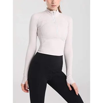 Vsaiddt Women's Athletic Half Zip Sweatshirt for All Occasions