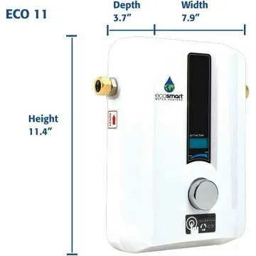 EcoSmart ECO 11 Tankless Water Heater Review